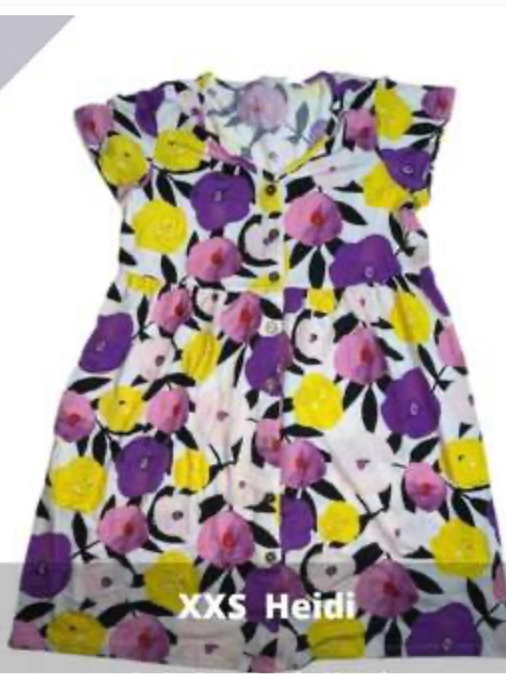 Lularoe XL Floral Print Heidi Dress